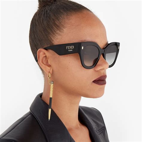 fendi solaire|Women's Designer Sunglasses .